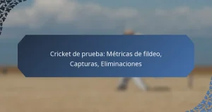 Cricket de prueba: Métricas de fildeo, Capturas, Eliminaciones