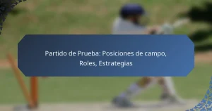 Partido de Prueba: Posiciones de campo, Roles, Estrategias