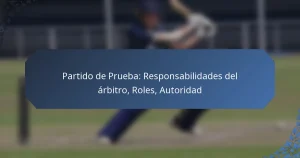 Partido de Prueba: Responsabilidades del árbitro, Roles, Autoridad